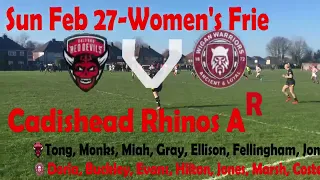 Salford Red Devils Women v Wigan Warriors Women (PSF 2022)