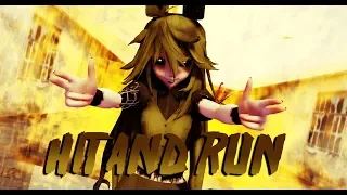 (MMD X FNAF3) - HIT AND RUN - (model test)