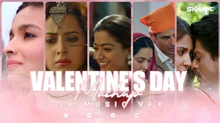 Valentine's Day Mashup | Srivalli, Mere Yaara, Jaan Nisaar, Ranjha | Sk Music Vfx l Romantic Mix