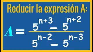 EJERCICIO RESUELTO de Teoria DE EXPONENTES  - NIVEL PREUNIVERSITARIO | NIVEL MEDIO |