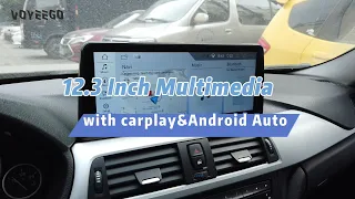 12.3 Inch BMW 3 Series 4 Series F30 F31 F32 F33 Android - Original car with small or big screen