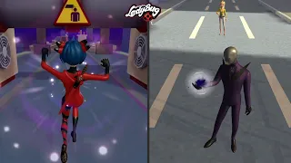 Miraculous Ladybug e Chat Noir 🐞  It’s time to battle, run & jump: Superhero RYUKO Vs HAWK MOTH!