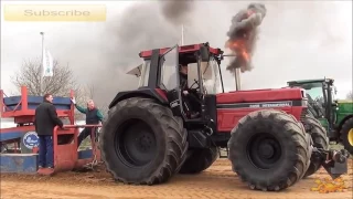 Убойные трюки на тракторе #Трактор каскадёр #Приколы на тракторах #Tricks on tractors #LUCKY