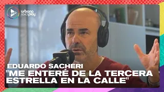 Eduardo Sacheri: "Me enteré de la tercera estrella en la calle" #Perros2023