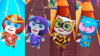 Talking Tom Hero Dash Fire Arrow Angela Vs Crystalline Angela Vs Bee Angela Vs BlueAngela - Missions