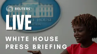 LIVE: White House briefing with Karine Jean-Pierre