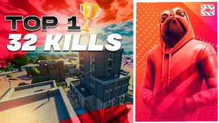 Comment faire des kills en tournoi Fortnite ? ANALYSE JOUEURS PRO DREAMHACK DUO TOP 1 , 32 KILLS