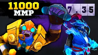 ТОП ТИНКЕР 11000 ММР УНИЧТОЖАЕТ В СОЛО ПРОТИВ ШТОРМА В НОВОМ ПАТЧЕ 7 35 || MRXSMURF TINKER DOTA 2