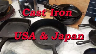 Cast Iron Cookware is great! , USA & Japan