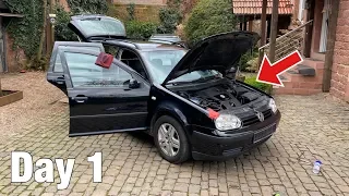 MK4 TDI Project Day 1! ( Nurburgring Is Closed.. )