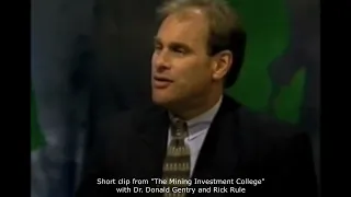 Rick Rule in the 1990ies @ Mining Investment College