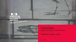 À UNE PASSANTE - ISABEL RAWSTHORNE, UNE PEINTRE MODERNE - Carol Jacobi - École des Modernités