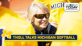 Interview: Michigan Softball HC Bonnie Tholl | B1G Today