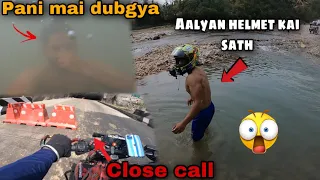 Aalyan pani mai gir gya😩|Saksham Manhas|🙈 #foryou #jammu #swimming @aalyanvlogs1299