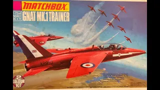 Classic Matchbox: 1/72 Gnat Mk.1 PK-15 Kit review