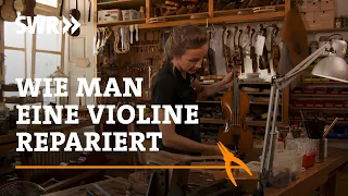 Wie man eine Violine repariert | SWR Handwerkskunst