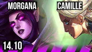 MORGANA & Caitlyn vs CAMILLE & Lucian (SUP) | 1/0/11 | KR Diamond | 14.10