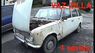 VAZ-Zilla  - Russian car for $ 200 bought, drove, broke, painted (1 series)