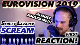 Sergey Lazarev - Scream (Eurovision 2019) FIRST REACTION! ALMOST FOOLED ME!!! livestream 3 part 2