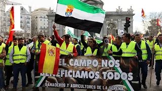 LIVE: Spanish farmers besiege Madrid in major agricultural protest