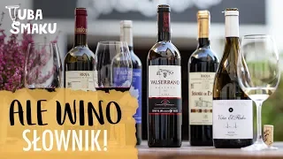 TRUDNE SŁOWA - Mały Słownik Winny 🍷 | Ale Wino i Tuba Smaku