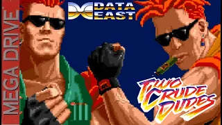 TWO CRUDE DUDES (MEGA DRIVE) - Semana Data East