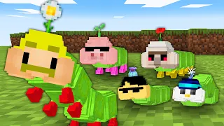 【マイクラ】昆虫になった世界でエンドラ討伐！