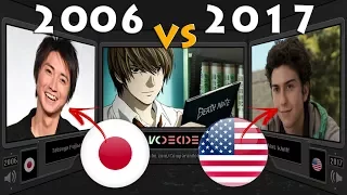 Regional Differences [43] Death Note (Netflix Movie) Side by Side Comparison (Region Comparison)