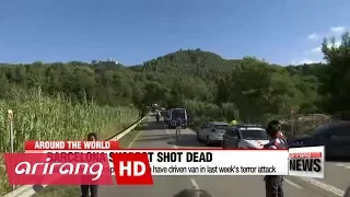 Van driver of Las Ramblas attack shot dead by police