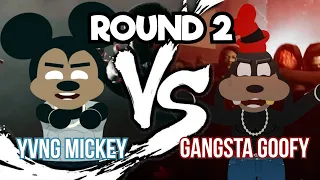 Micky vs Goofy Round 2 | ft @KalebWoya  x @gangstagoofy