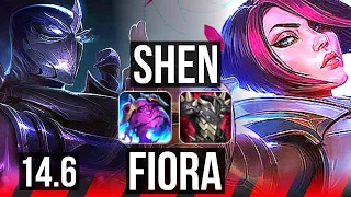 SHEN vs FIORA (TOP) | 8/1/10, 2100+ games, Dominating | NA Master | 14.6