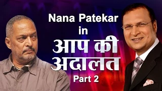 Nana Patekar in Aap Ki Adalat (Part 2) - India TV