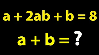 Math Olympiad | Tricky Algebra Question ( Best Trick!!! )