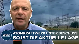 PUTINS KRIEG: Atomkraftwerk unter Beschuss! "Diverse Anlagen getroffen - Reaktorblock abgeschaltet!"