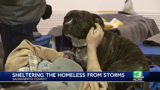 Cal Expo opens as weather respite center for Sacramento's unhoused residents