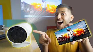 Trying Weird Things on World's First Smart Projector !