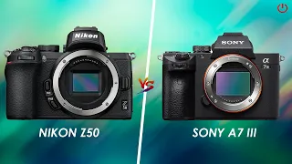 Nikon Z50 vs Sony A7 III | Full Comparison