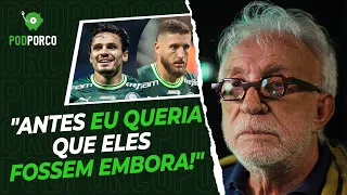 MOACYR FRANCO CORNETAVA DOIS ÍDOLOS DESSE ATUAL PALMEIRAS!