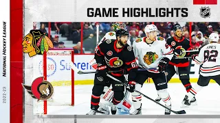 Blackhawks @ Senators 2/17 | NHL Highlights 2023