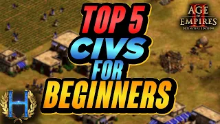 Top 5 Civilizations For Beginner Players | AoE2