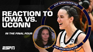 FULL REACTION: Caitlin Clark and Iowa beat Bueckers & UConn, ADVANCE to National Championship 👀