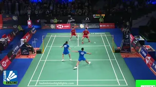 Hafiz Faizal/  Gloria Emanuelle Widjaja vs Wang Yilyu/ Huang Dongping | Shuttle Amazing