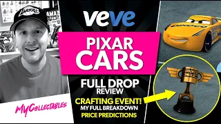 Disney Pixar CARS Drop on Veve! Crafting Event! Full Review and Predictions!