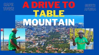 A drive to table mountain Cape Town south africa south african you tuber.