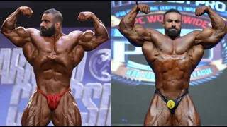 Hadi Choopan(2024 Arnold Classic) vs Behrooz Tabani(2023 Romania Muscle Fest)