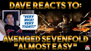 Dave's Reaction: Avenged Sevenfold — Almost Easy