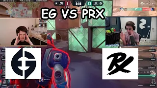 Sliggy and Sean Gares react to Lower finals, EG vs PRX of VCT Masters