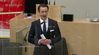 100 Finanzminister Gernot Blümel ÖVP   Politik live Bundesratssitzung vom 17 12 2020 um 0905 Uhr – O