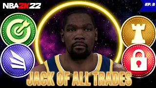 NBA 2K22 BEST JACK OF ALL TRADES BUILD - RARE BUILD SERIES EP. 2