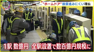 鉄道駅のホームドア 東海地方各社の設置率 地下鉄は88％で未設置は“鶴舞線だけ”遅れている原因は